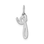 14KW Lower case Letter P Initial Charm - Image 3