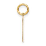 14ky Letter J Initial Pendant - Image 2