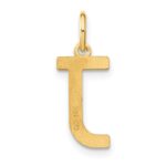 14ky Letter J Initial Pendant - Image 3