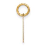 14ky Letter R Initial Pendant - Image 2