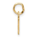 14ky Cutout Letter L Initial Pendant - Image 2