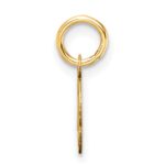 14K Uppercase Letter O Initial Charm - Image 2