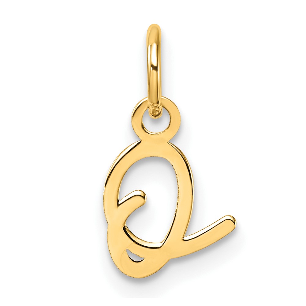 XNA1467Y_O.jpg 14K Uppercase Letter O Initial Charm - Image 1