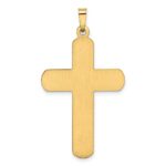 14k Polished Latin Cross Pendant - Image 3