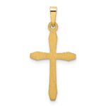 14k Polished Passion Cross Pendant - Image 3