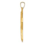 14k Polished Cross Pendant - Image 2