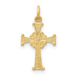 14k Celtic Cross Charm