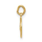 14k Polished Solid Mini Saint Christopher Medal Round Charm - Image 2