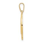 14k Cross Ichthus Fish Pendant - Image 2