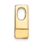 14k Complete AA 4.5mm Diamond Slide Fits up to 2mm Regular/3mm Fancy or Reversible Omega - Image 2