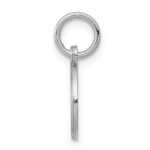 Sterling Silver Rhodium-plated Medical Charm - Image 2