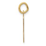 14KY Script Letter C Initial Charm - Image 2