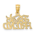 14k BEST FRIEND Pendant - Image 3