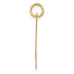 14k Large Fancy Script Letter A Initial Charm - Image 2