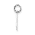 14KW Small Block Letter A Initial Charm - Image 2