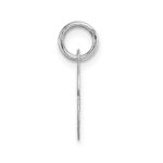 14KW Small Block Letter C Initial Charm - Image 2