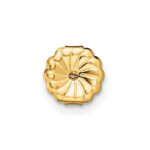 14k 2 carat Lab Grown Diamond VS+ F+ Cushion Complete Four Prong Stud Earrings - Image 5