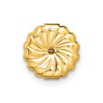 14k 6 carat Lab Grown Diamond VS/SI+ G+ Round Complete Four Prong Heavyweight Stud Earrings - Image 6