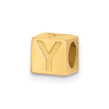 14ky Alphabet Bead Letter Y